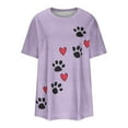 thumbnail image 3 of Birdeem T-Shirts à Col Rond pour Femmes Mode Confortable Blouses Féminines Tops, 3 of 5