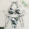 thumbnail image 2 of BOOMNY Womens Bikini Sets 2 Peice Swimsuit For Women Camouflage Swimwear Spaghetti Straps Low Rise Cozy Soft Bathing Suits, 2 of 6
