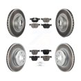 thumbnail image 1 of Transit Auto Front Rear Coated Disc Brake Rotors and Ceramic Pads Kit for Car BMW X5 X6 KGC-100621, 1 of 11