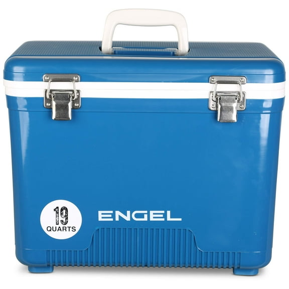 ENGEL 19 Qt Leak-Proof Compact Insulated Drybox Cooler - Elemental Blue