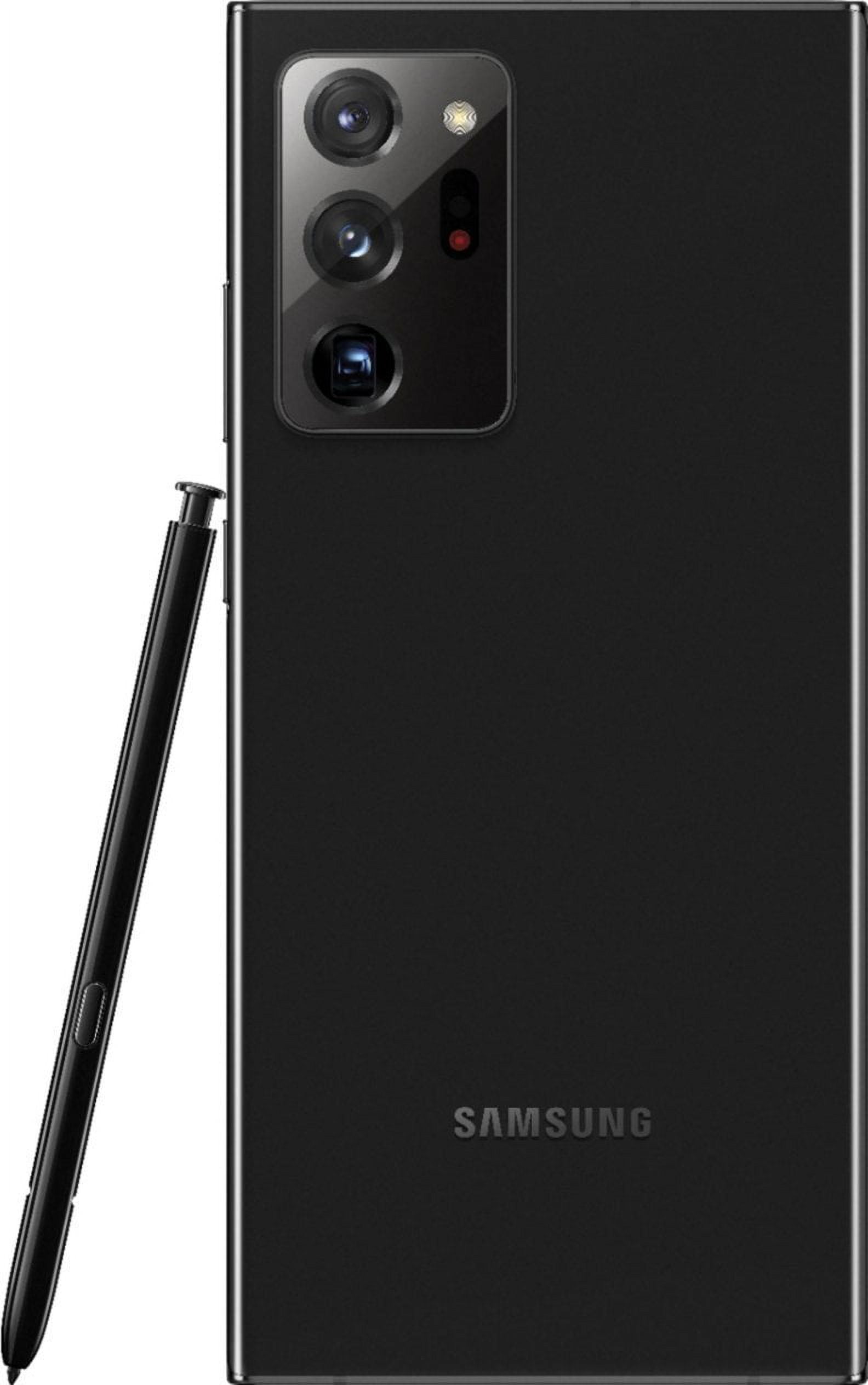 Straight Talk Samsung Galaxy Note 20 Ultra, 256GB, 12GB Ram Dual Sim, Black - Prepaid Smartphone[Unlocked works on Straight Talk Veizon and more]