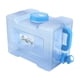 thumbnail image 2 of de agua de contenedor de agua para acampar con grifo, jarra de almacenamiento de agua de agua de recipiente de recipiente a prueba de fugas 18L, 2 of 9