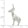 thumbnail image 2 of Collier Girafe en Argent Sterling 925 Pendentif Breloque Animal, 2 of 6