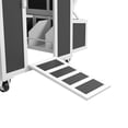 thumbnail image 3 of Spaco Wooden Chicken Coop with Nesting Box for 6 Chickens, Large Size Chicken House, Dark Gray, 3 of 12