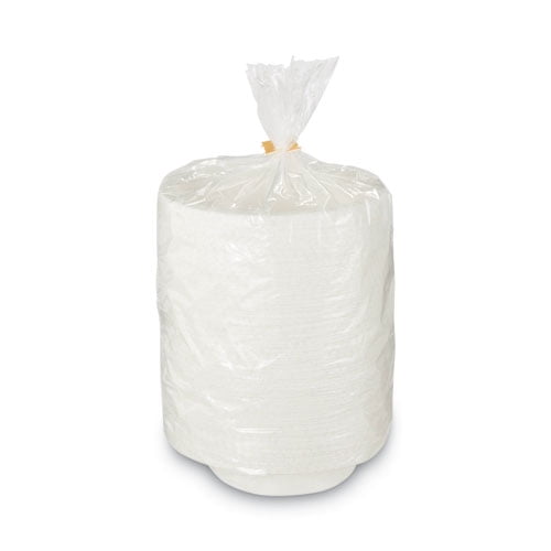 Pathways Heavyweight Paper Bowls, Wisesize, 12 Oz, Green/burgundy, 125