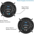 thumbnail image 3 of Pyle 6.5” Ceiling Wall Dual Speakers 2-Way Full Range Stereo Sound Flush Mount Design W/ 70Hz, 3 of 7