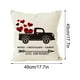 thumbnail image 2 of Xihbxyly Funda de Almohada de San Valentín, Estampado de Corazón de Rosa, Tela Suave y Duradera, Elegante Decoración para El Hogar, Cojín Versátil para Sofá de Salón, Regalo Perfecto para Las Fiestas, 2 of 5