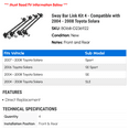 thumbnail image 2 of Sway Bar Link Kit 4 - Compatible with 2004 - 2008 Toyota Solara - Autopart Premium, 2 of 2