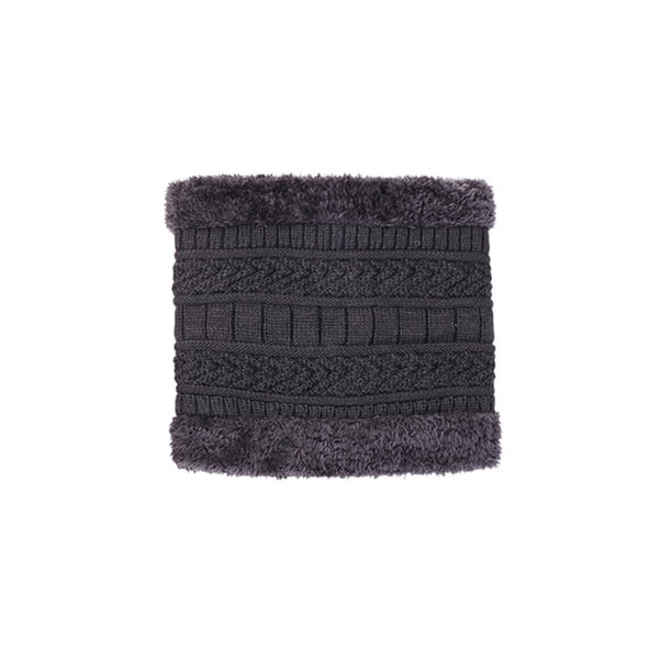 Calentador de cuello Qarigey pañuelo bufandas clima frío kit disfraz polaina Sombreros gris