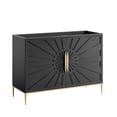 thumbnail image 2 of Modway Awaken 48" Solid Wood and MDF Bathroom Vanity Cabinet in Black, 2 of 9