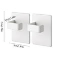 thumbnail image 2 of Ganchos Magn Ticos Para Refrigerador, Ganchos Adhesivos Para Almacenamiento, Ganchos Para Toallas De Cocina, Dise O Duradero Y F Cil Instalaci N, Color Blanco, Para Uso Dom Stico, Soluci N, 2 of 5