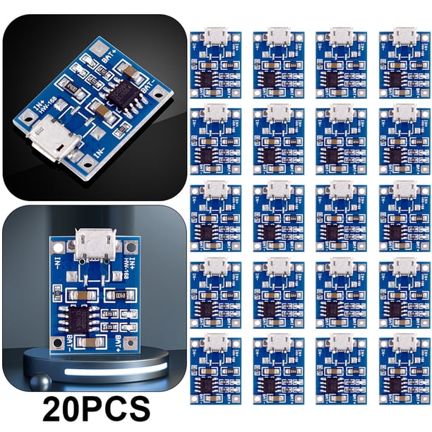 Módulo Carga Batería 1A Panel Cargador Portátil Micro USB (1 Unidad ...