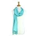 thumbnail image 2 of Large Solid Color Pashmina Shawl Wrap Scarf 78" X 28", 2 of 3