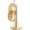 Lacquer, variant on King KMB412 Performance Series Large Shank Marching Baritone Silver plated