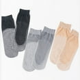 thumbnail image 4 of Clothing 2025 Yajing Mens Socks 10 Pack Nylon Socks Ankle High Pantyhose One Size Brown, 4 of 6
