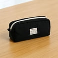 thumbnail image 4 of Dun Dun Solid Color Large Capacity Pencil Case Stationery Bag, 4 of 7
