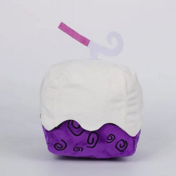 Blox Fruits Game Plush Toy Fruit Leopard Pattern Box Plush Toy Soft Stuffed Fruits Toy Christmas Gift for Children