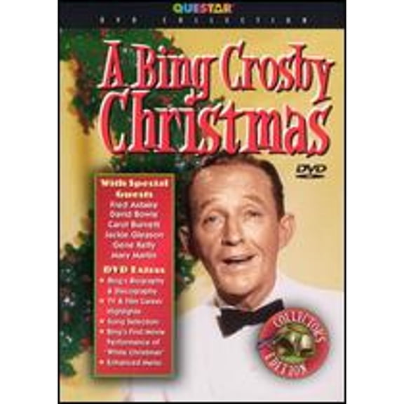 Pre-Owned A Bing Crosby Christmas: Great Moments from 15 Christmas Shows (DVD 0033937031755)