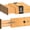 Natural, variant on Bamboo Drawer Dividers 6 Pack, Adjustable Drawer Dividers and Organizer, 11-17 Inch Dresser Drawer Organizers