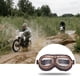 thumbnail image 2 of 2x Gafas de motocicleta unisex Dirt Bike al a prueba de polvo Gafas de vintage Gafas de terre para scooter ejercicio al Cola Gafas de moto, 2 of 7