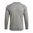 thumbnail image 6 of Cmfcve Men's Crew Neck Raglan Long Sleeve Tops Casual Loose Fit Athletic T-Shirt Fall Workout Running Pullover Shirts, 6 of 7