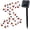 White, variant on Solar String Lights,Outdoor Waterproof 30 LEDs Bee Shaped Fairy Lights,Bright Flash Fairy Light Garden Party Decoration Lighting