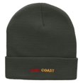 thumbnail image 5 of East Coast Embroidered 12 Inch Long Knitted Beanie - Dk Grey OSFM, 5 of 5