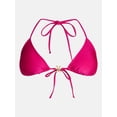 thumbnail image 5 of No Boundaries Triangle Halter Bikini Top, Women’s XXS-XXL, 5 of 5