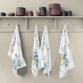 thumbnail image 2 of Watercolor Bunny Bike Kitchen Tea Towels Set of 4 Absorbent Hand Dish Towels, Easter Basket Eggs Dishcloths Lint-Free 18x28 Inch Fast Drying for Cooking Baking Home Clean, 2 of 7