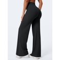 thumbnail image 2 of Pantalones YEOREO Leggings de Pierna Recta Cintura Alta 80 cm Negro, 2 of 8
