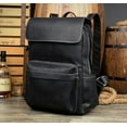 thumbnail image 2 of Source of Crazy Horse men backpack Europe Retro Leather cowhide leather luggage male Baotou Backpack Bag,Dark brown, 2 of 2