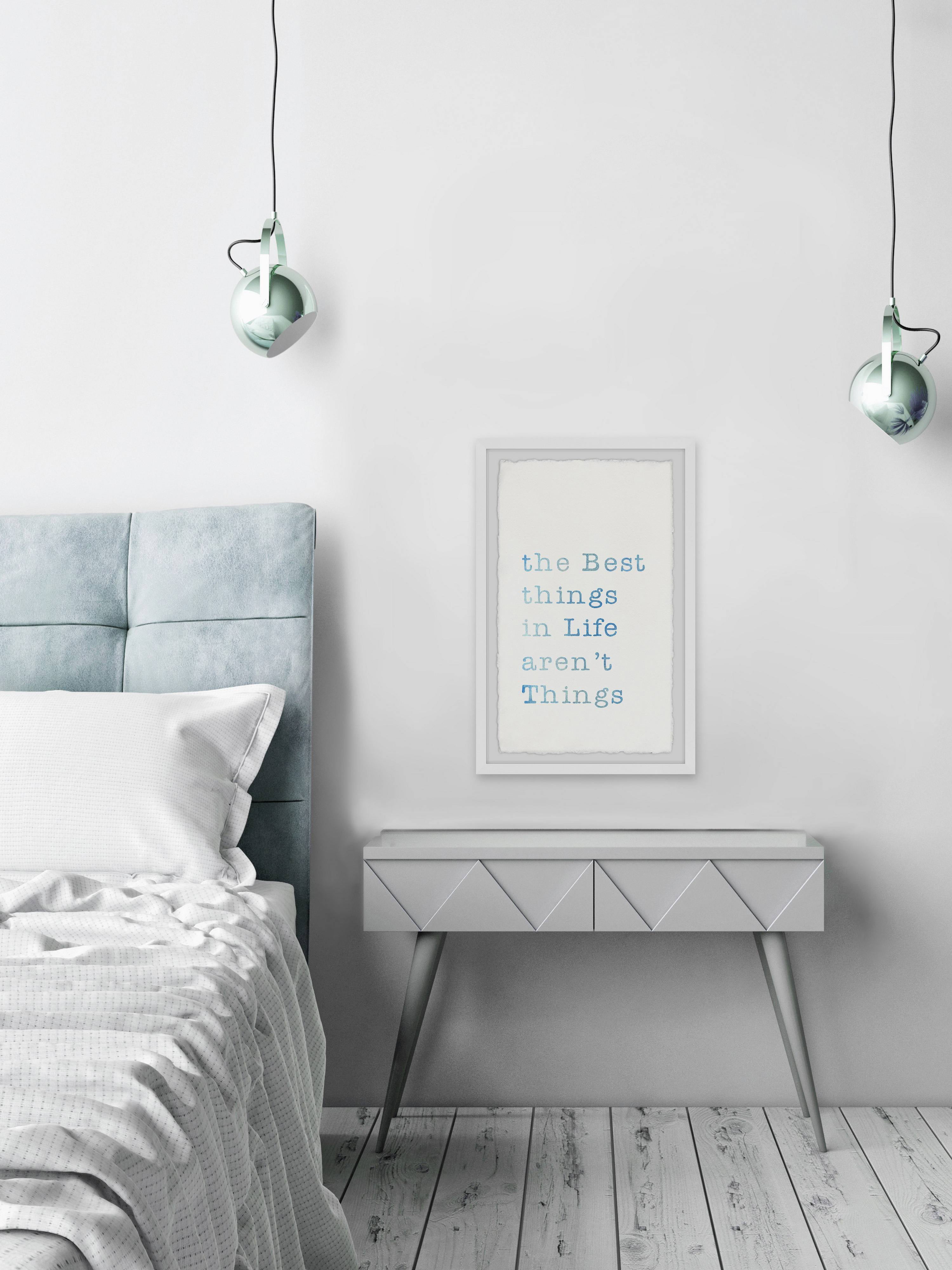 Marmont Hill The Best Things In Life Framed Wall Art, 24.00" x 1.50"