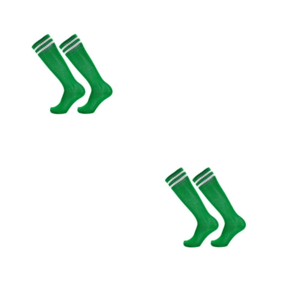 Calcetines deportivos Advancent para mujer fútbol tubo largo transpirables elegantes verde 2Conjunto
