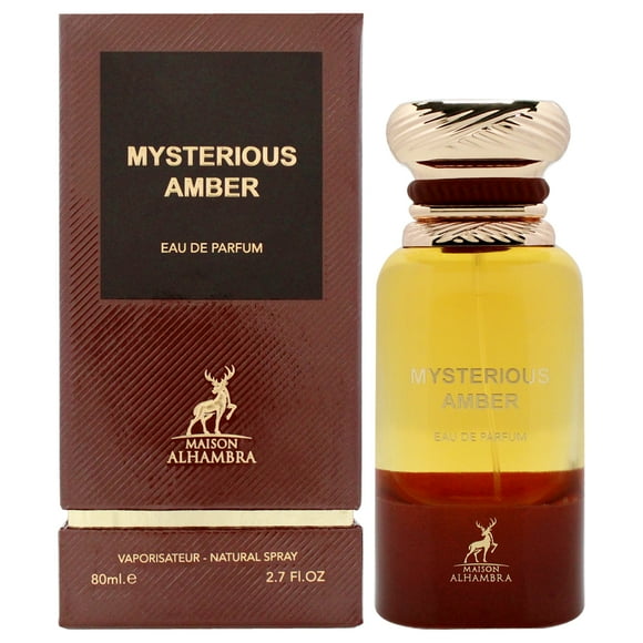 Mysterious Amber par Maison Alhambra pour Femmes - Vaporisateur EDP 2,7 oz