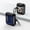 AmericanBornMexicanRoots, variant on Duo Shield Secure Lock Designed For Apple AirPods Generation 1 & 2 With Hook, Blue/Black