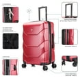 thumbnail image 4 of DUKAP Zonix 26" Lightweight Hardside Spinner Luggage, 4 of 11