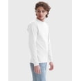 thumbnail image 2 of Hanes Authentic Unisex Long Sleeve T-Shirt White M, 2 of 4