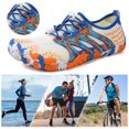 thumbnail image 1 of Buceo Suaves Zapatos Playa Descalzos Ligeros para El Antideslizante Transpirable Secado Rápido Senderismo Kayak Surf Aqua, 1 of 9