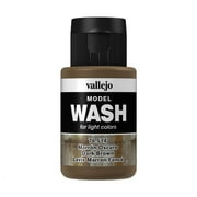 Model Wash: Dark Brown 35ml Vallejo Wash, Acrylicos
