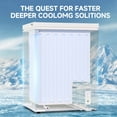 thumbnail image 5 of BANGSON Chest Freezer, Deep Freezer 5.0 Cu. Ft with Removable Basket, Adjustable Thermostat Mini Freezer, Ideal for Apartment/Kitchen/Office, 5 of 9