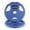 Blue, variant on COZONY 2-Inch 2.5LB*2 Bumper Plates Set, Rubber Coated Color-Coded Weight Plates for Home Gym Strength Training