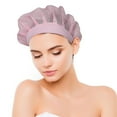 thumbnail image 4 of 3PC Cap for Drying Curly Hair with Drawstring Adjustable Travel Size Toiletries, 4 of 9