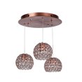 thumbnail image 1 of Candil 3 Luces Cristal Cortado Lujo Gamalux GORD130/3, 1 of 5