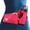 red rose, variant on Hydration Belt,Running Water Bottle Belt for Women & Men - Hydration Fanny Pack with Water Bottle Holder for Hiking, Walking, Gym | Lightweight Pack for Running, Fitness, Marathon Essentials