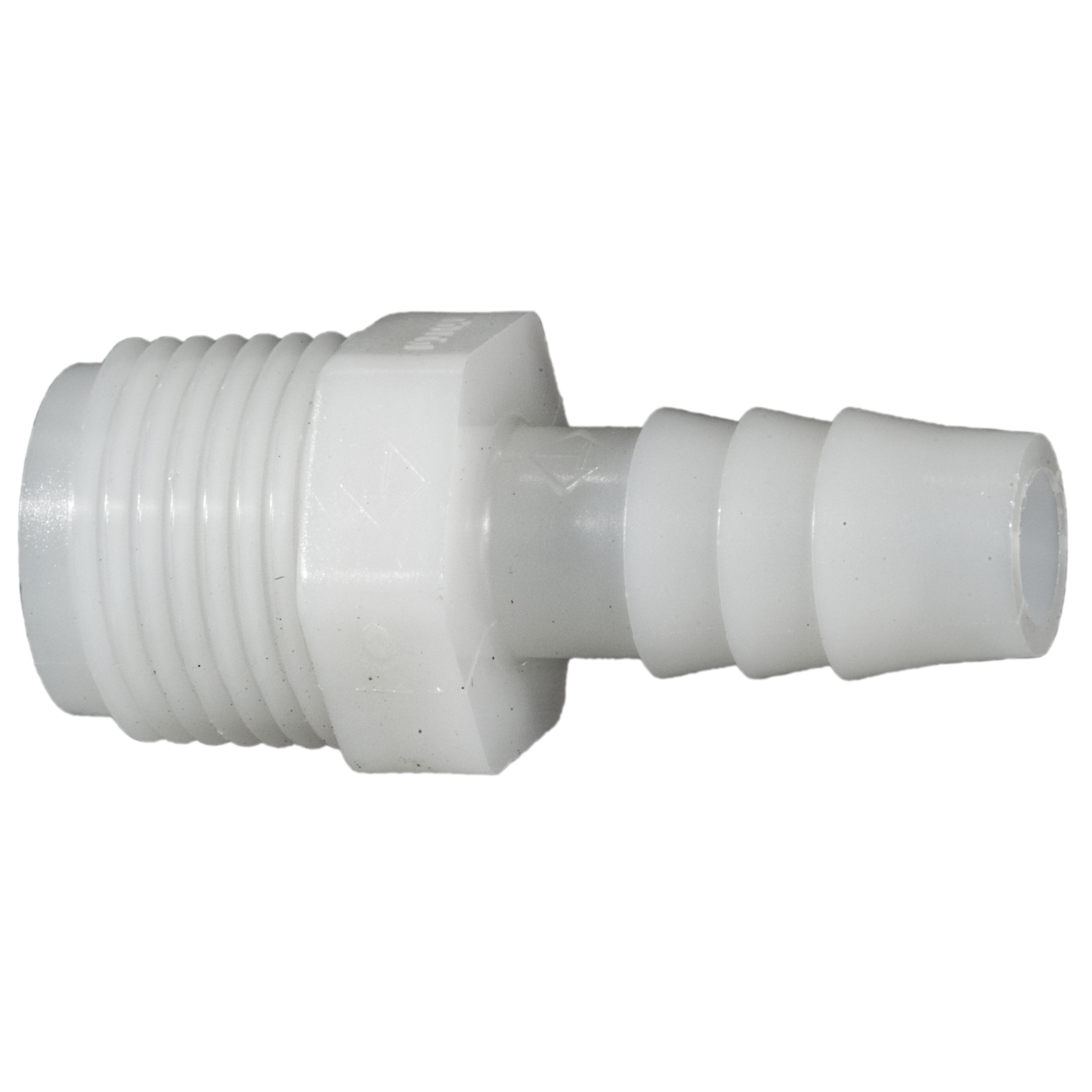 Hayward 1.5 Inch MIP x 1.5 Hose ABS Plastic Barbed Hose Fitting WhiteSP1493 