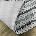 thumbnail image 5 of Ambesonne Geometric Place Mats Set of 4, Triangles, Standard Size, White, 5 of 6