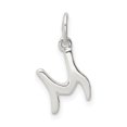 thumbnail image 1 of 925 Sterling Silver Dainty Letter M Initial Name Monogram Necklace Charm Pendant, 1 of 8