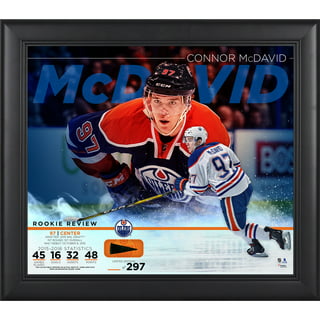 Connor McDavid Edmonton Oilers Game-Used 2016 Heritage Classic