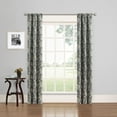 thumbnail image 2 of Eclipse Phoenix Solid Blackout Curtains, Set of 2, 84 Inch Long Blackout Curtains, 37"W x 84"L, Grey, 2 of 8
