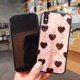 thumbnail image 5 of Carcasa para teléfono de TPU suave con lámina dorada incrustada con patrones de corazones Pinky, 5 of 8